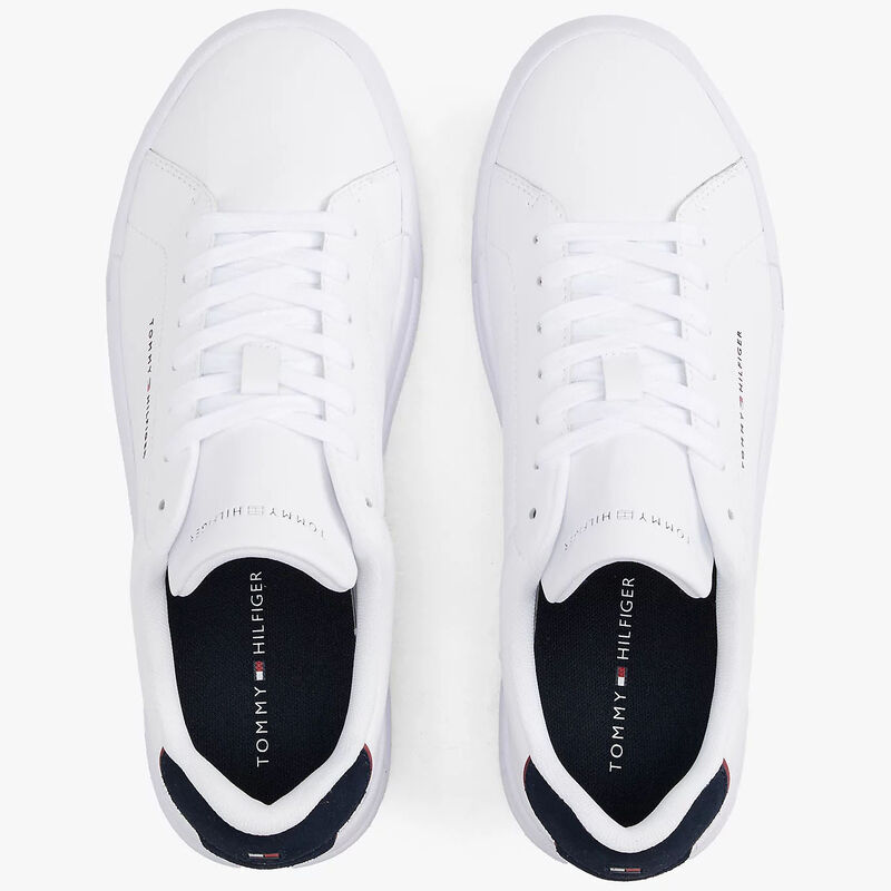 Tommy Hilfiger Essential Court Leather Detail Sneaker image number 2